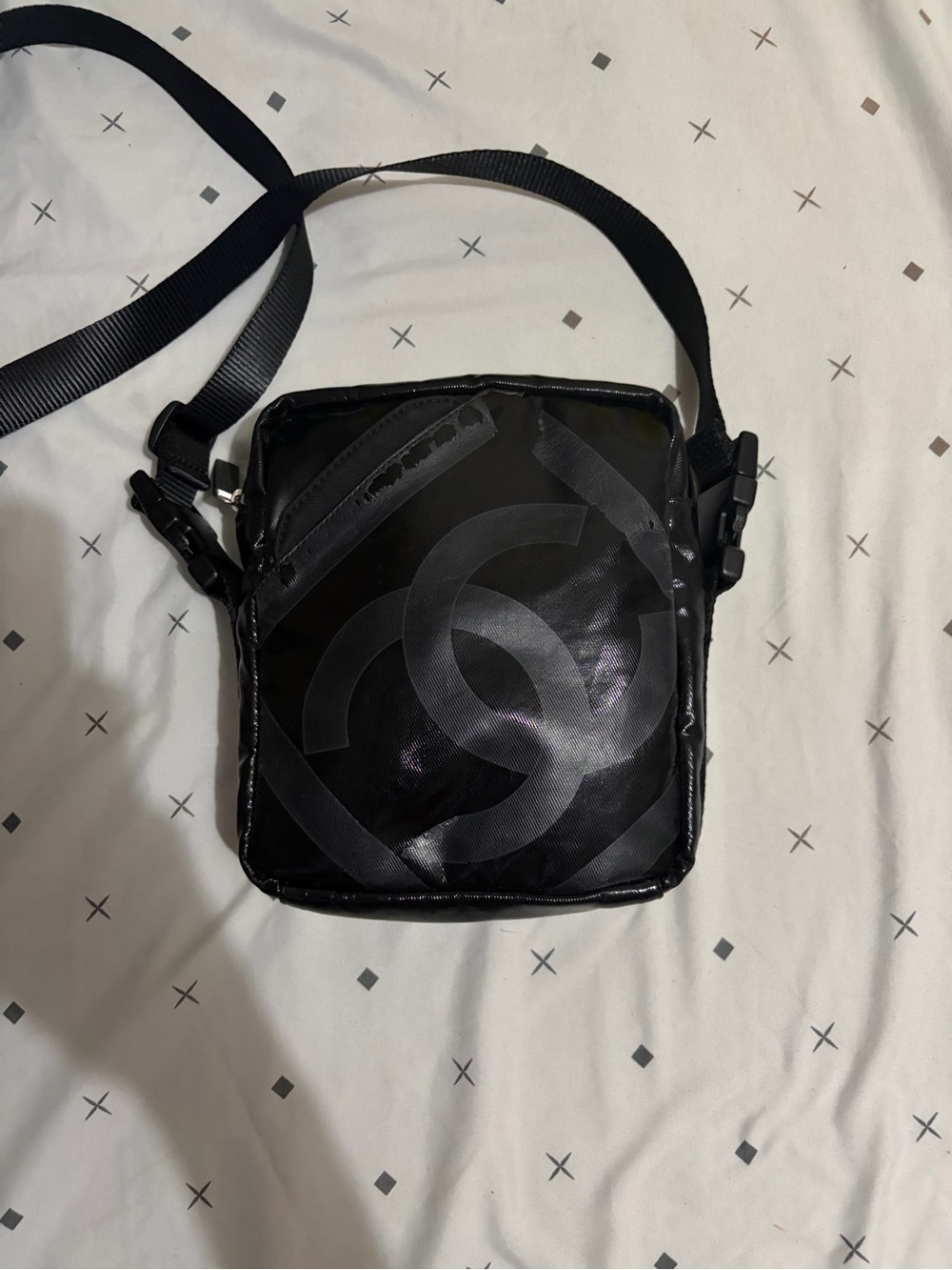Vintage Chanel sport line crossbody bag